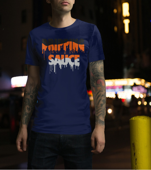 Dripping Sauce Match Jordan 13 Starfish Inspired T-Shirt