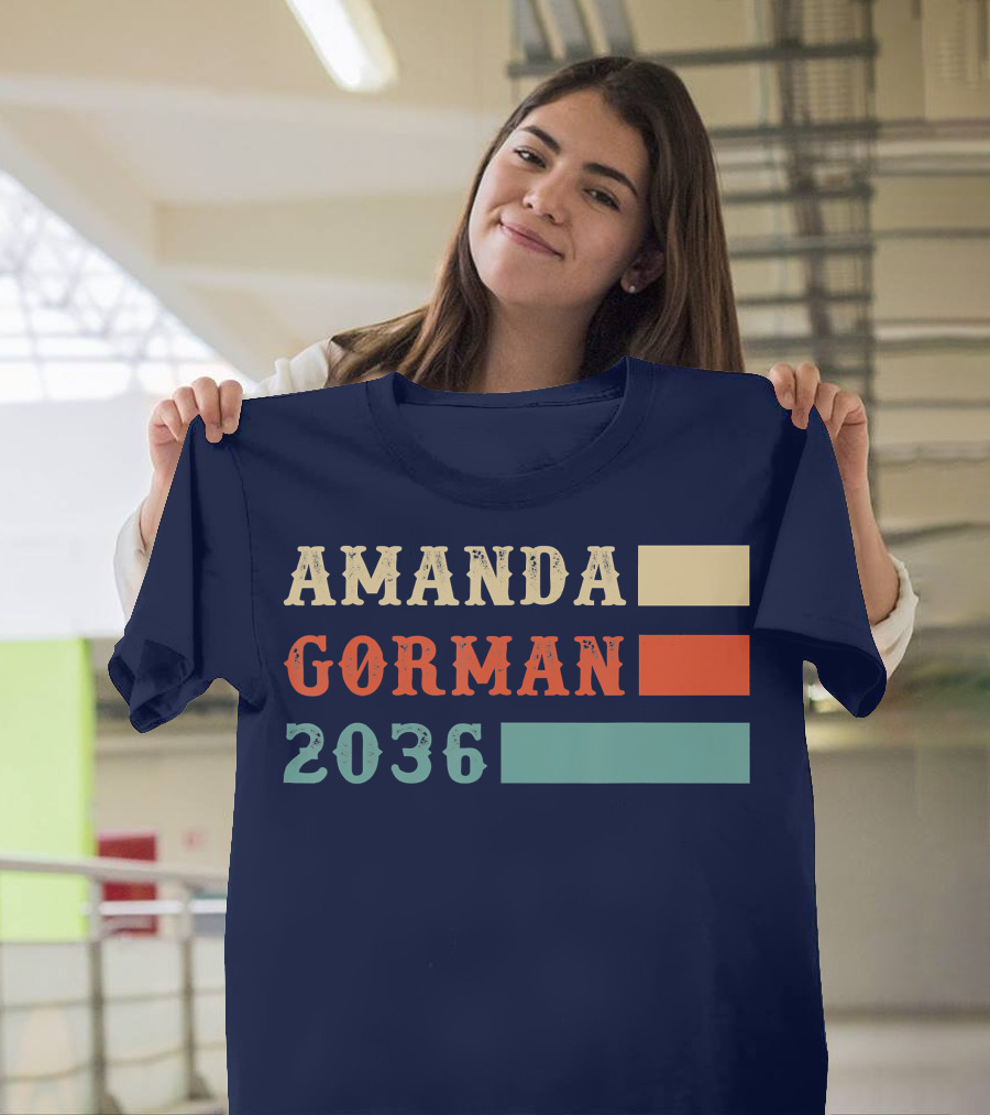 Amanda Gorman 2036 Vintage Poet T-Shirt
