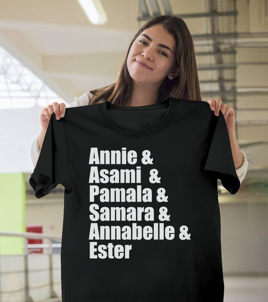 Lady Slashers Annie Asami Pamala Samara Annabelle Ester T-Shirt