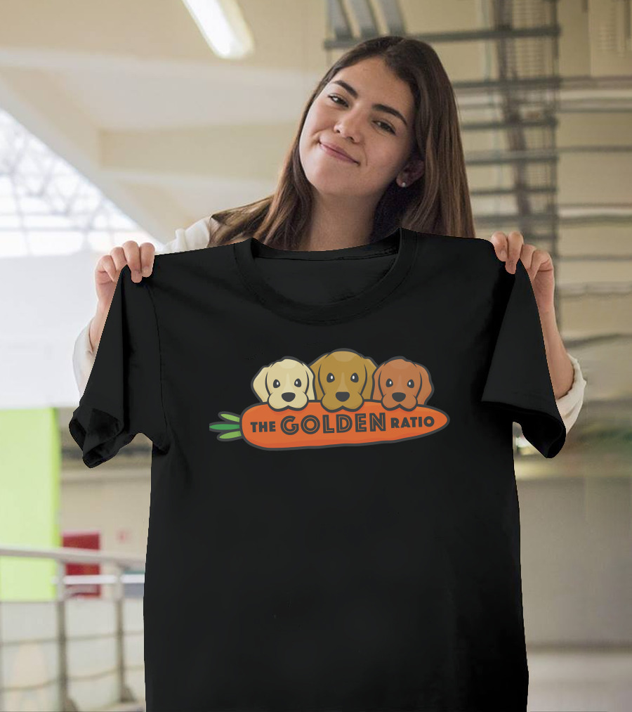 The Golden Ratio Carrot and Dogs T-Shirt