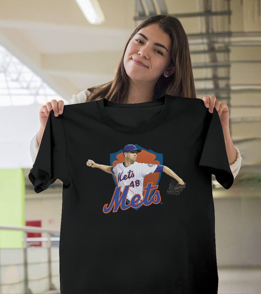 Mets Baseball Pitcher 48 Mets T-Shirt