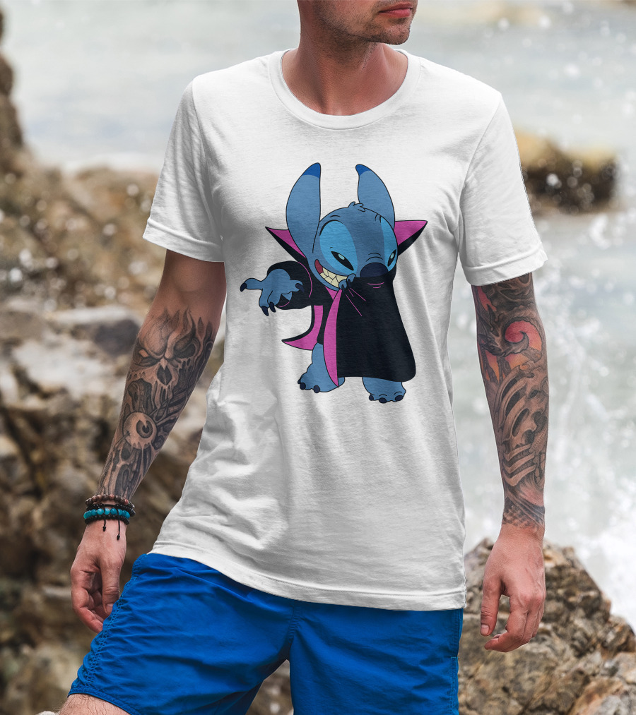 Disney Stitch Halloween Vampire Costume T-Shirt
