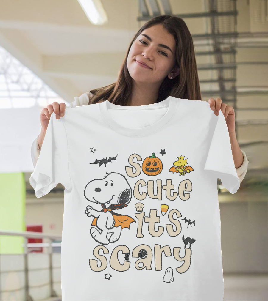 Halloween Snoopy So Cute It's Scary T-Shirt