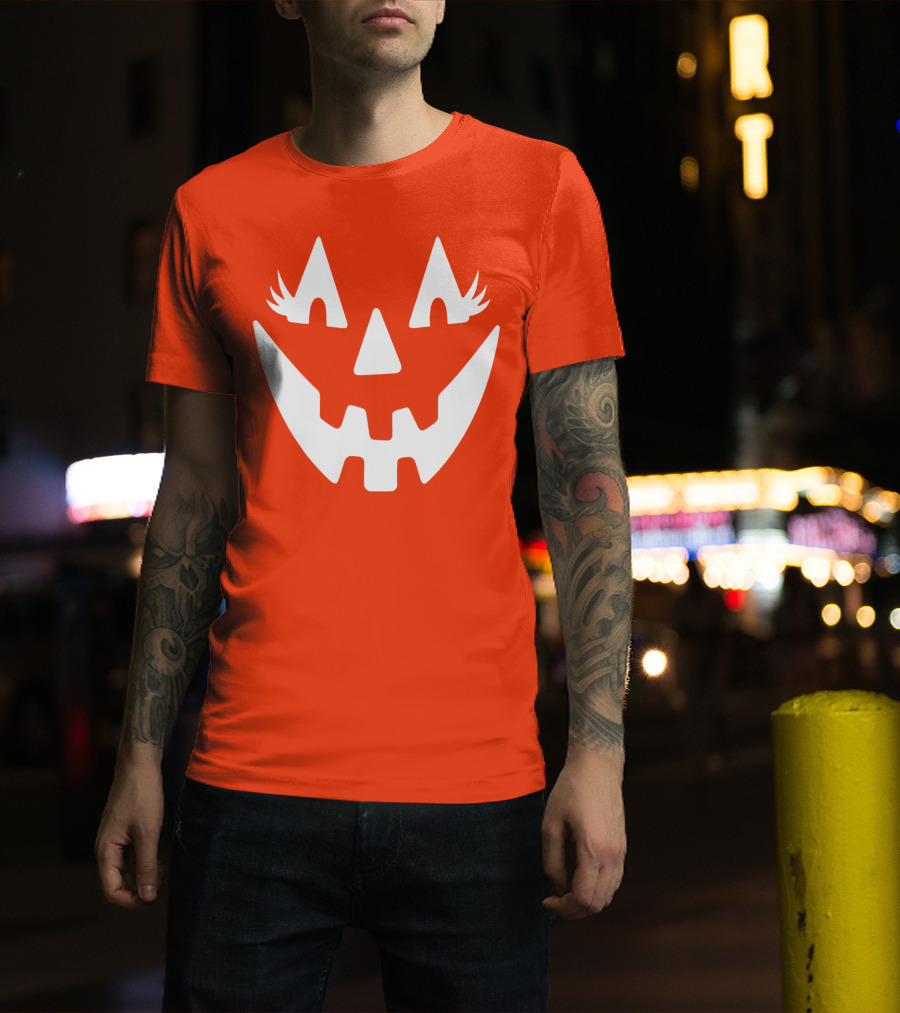 Halloween Pumpkin Pumpkin Face Halloween Party Halloween T-Shirt