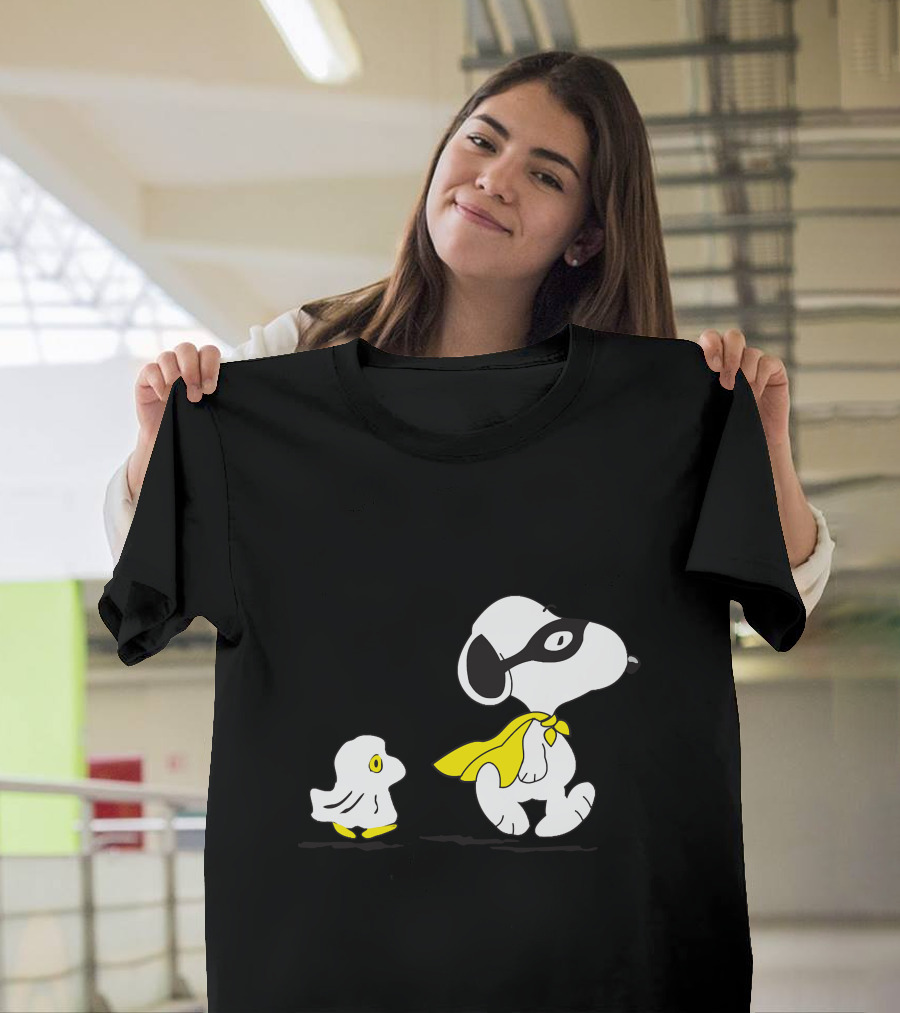 Snoopy Superhero with Woodstock Sidekick T-Shirt