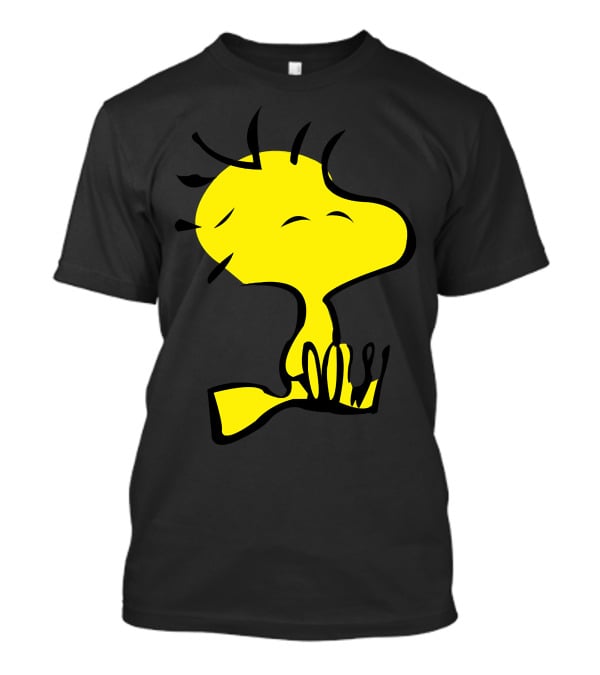 Woodstock Peanuts Cartoon Character Yellow Bird T-Shirt