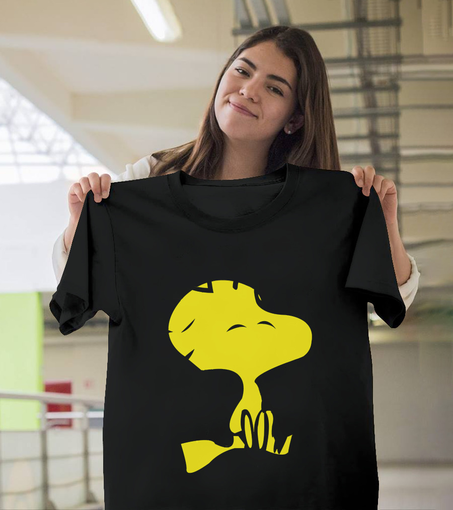 Woodstock Peanuts Cartoon Character Yellow Bird T-Shirt