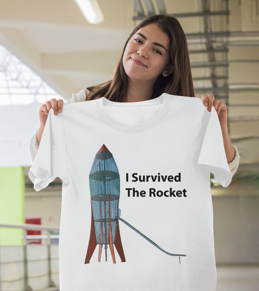 I Survived The Rocket Slide Experience T-Shirt