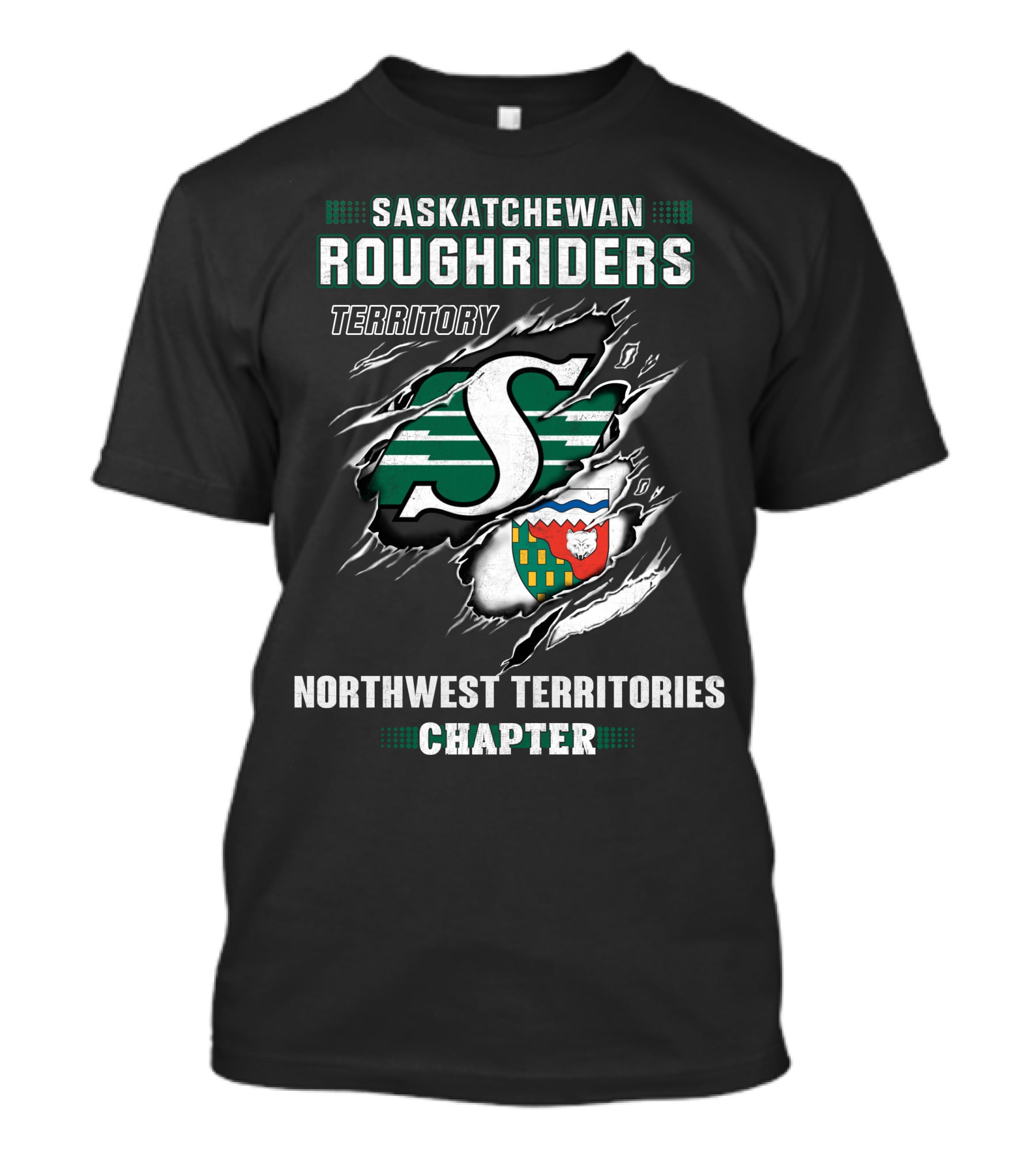 Saskatchewan Roughriders Territory Northwest Territories Chapter T-Shirt