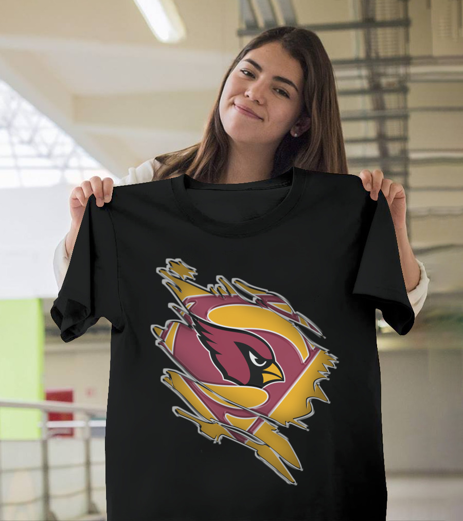 Cardinals Super Hero Emblem Display T-Shirt