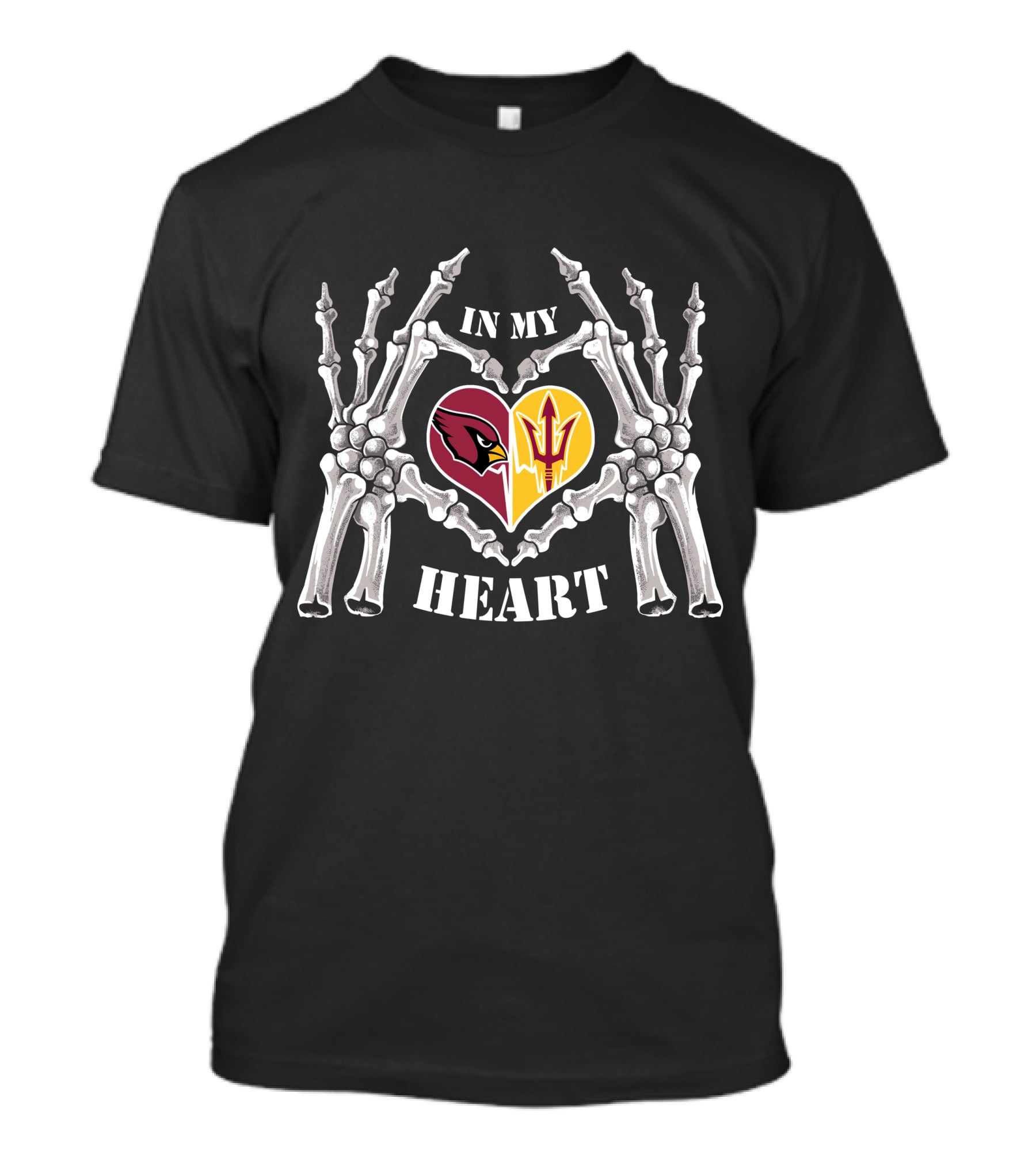 Cardinals Arizona State In My Heart T-Shirt
