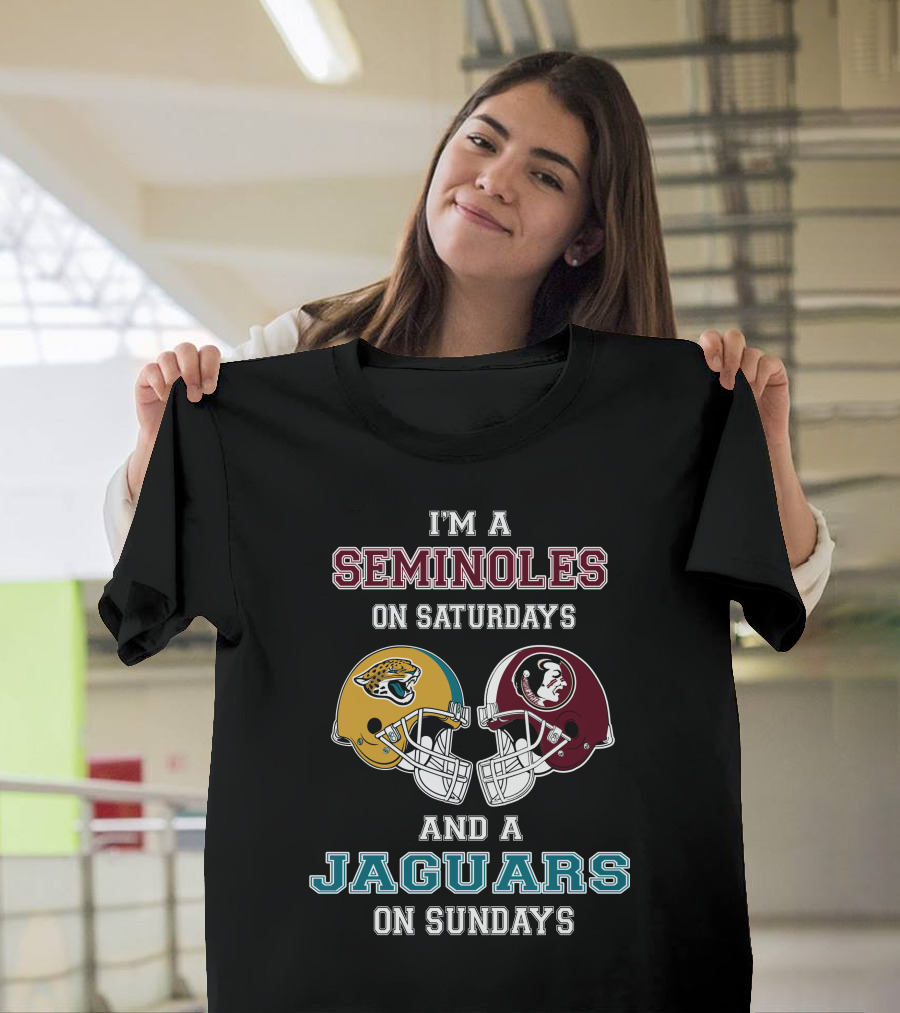 I'm a Seminoles on Saturdays and a Jaguars on Sundays T-Shirt