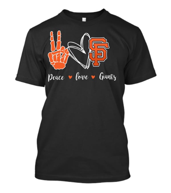 Peace Love San Francisco Giants T-Shirt