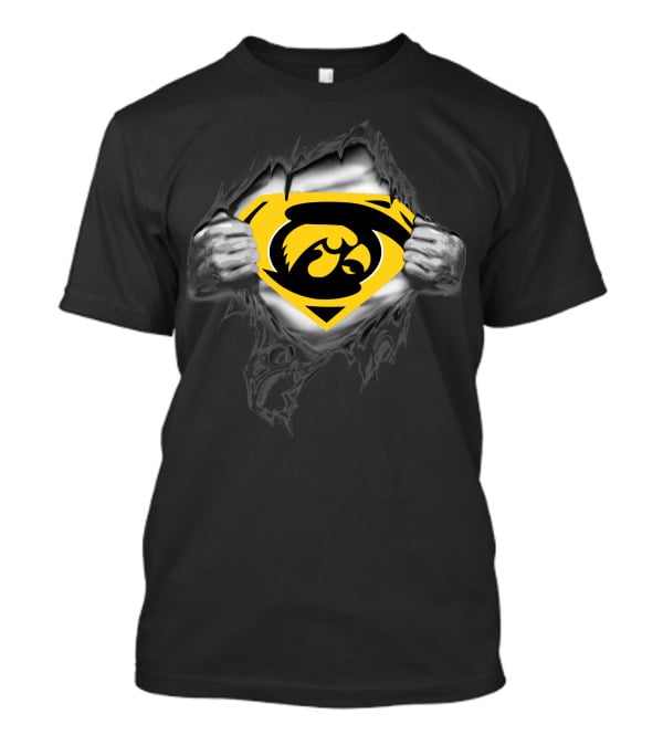 Iowa Hawkeyes Superman T-Shirt