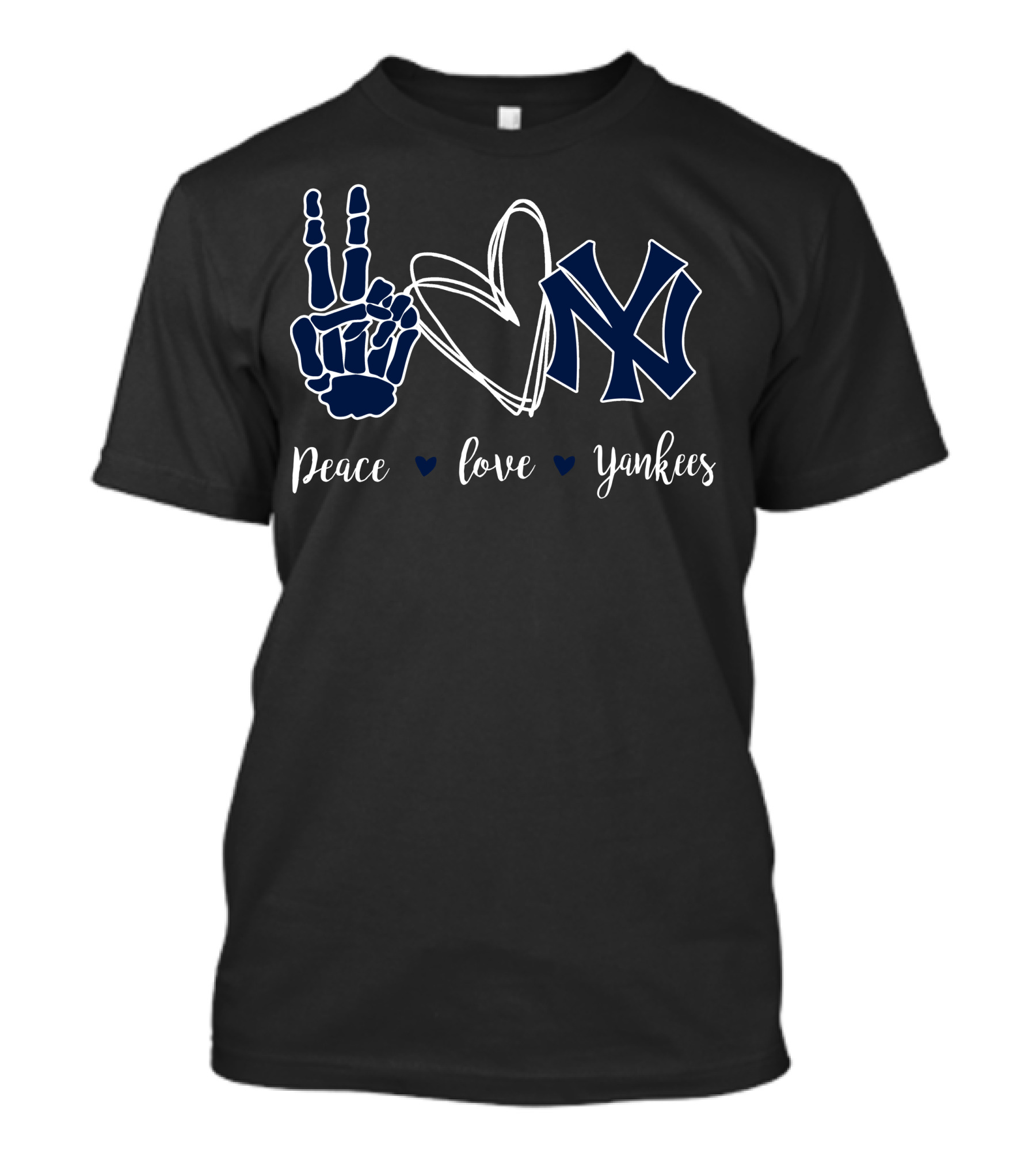 Peace Love Yankees T-Shirt