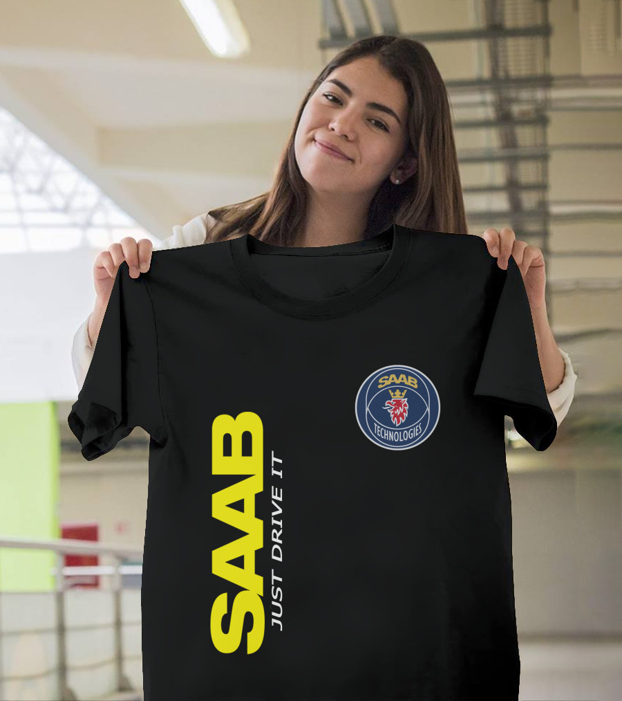 SAAB Just Drive It Technologies T-Shirt