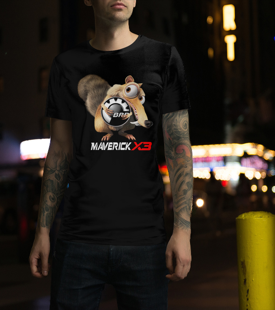Maverick X3 BRP Scrat Holding T-Shirt