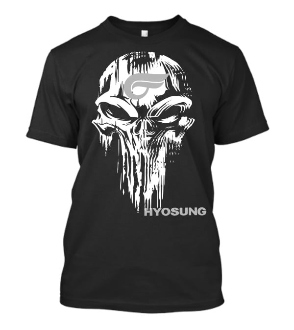 HYOSUNG Skull With Stylized T-Shirt