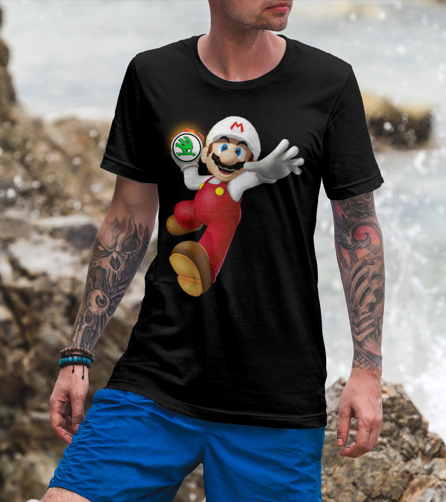Mario Holding SKODA Emblem T-Shirt