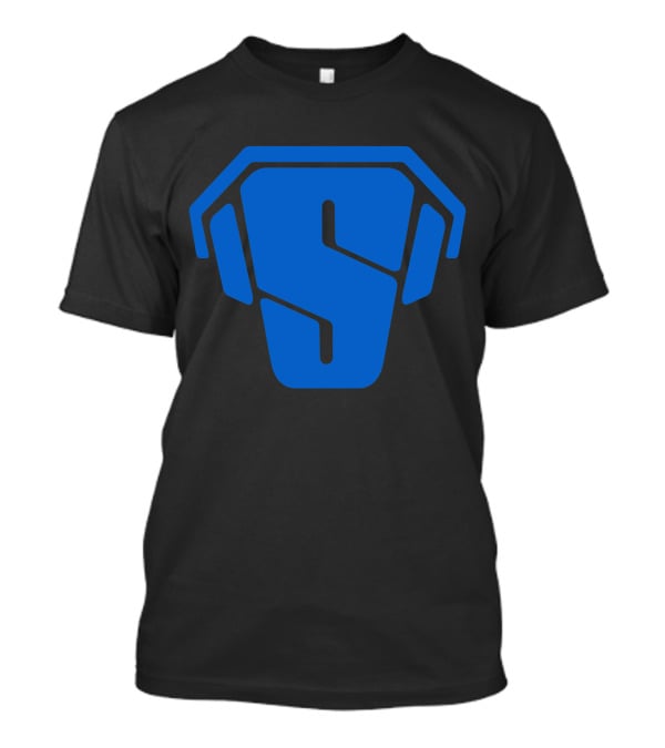 RS Blue Spartan Helmet Emblem T-Shirt