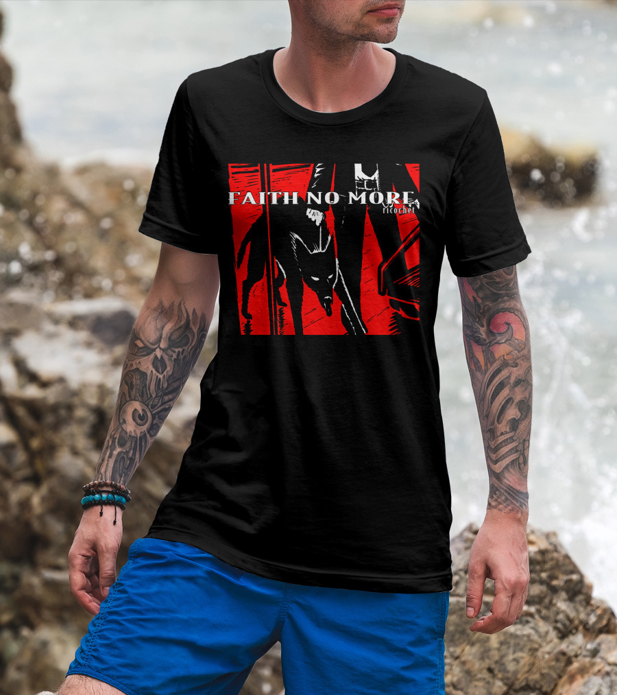 Faith No More Ricochet Dog And Man T-Shirt