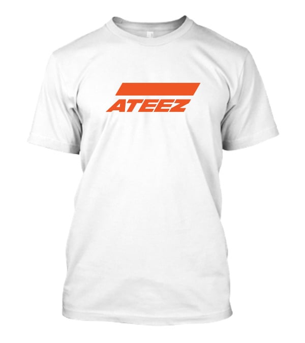 ATEEZ Orange Logo Fandom Merchandise T-Shirt