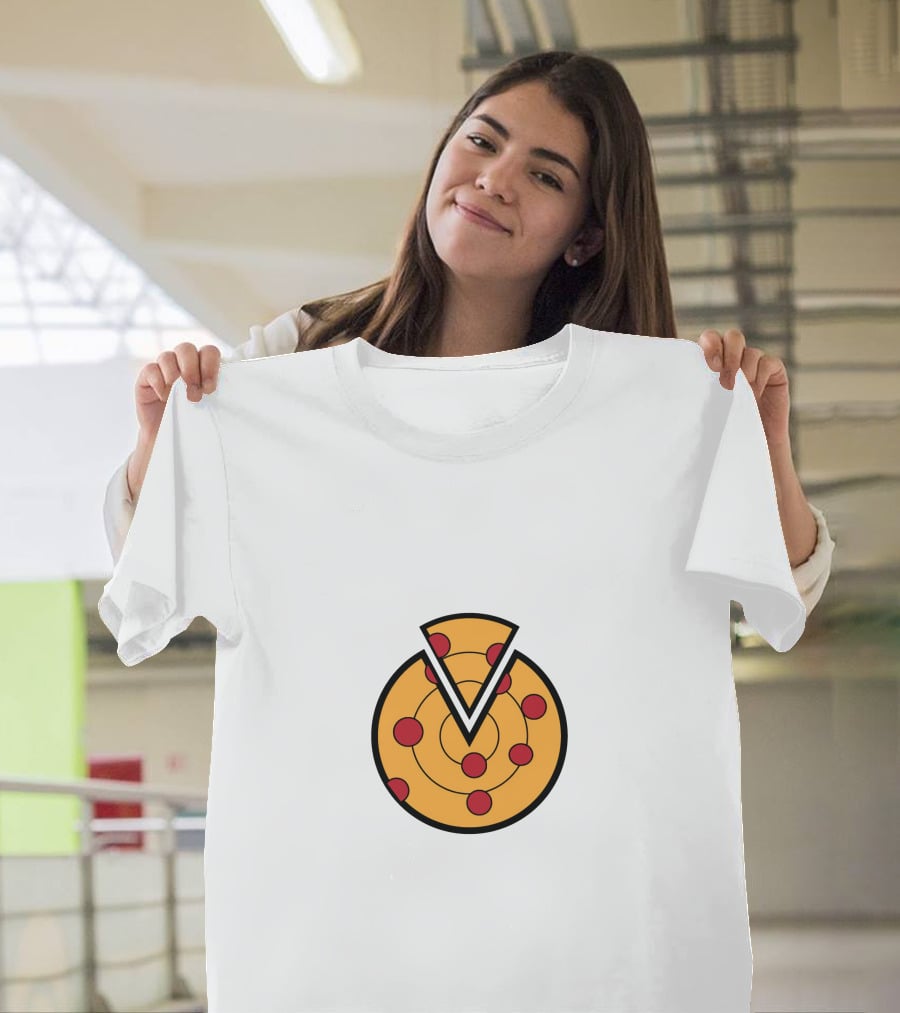 Pizza Target: Slice And Bullseye Fusion T-Shirt