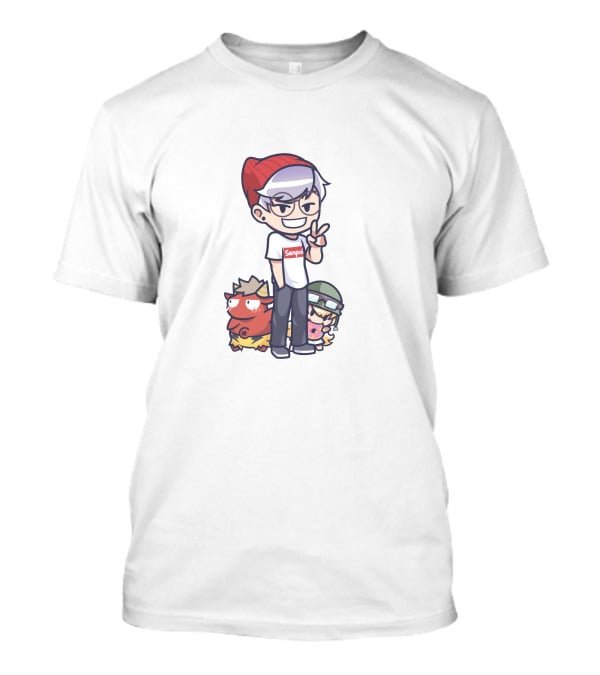 Yvonne OfflineTV Senpai Character T-Shirt