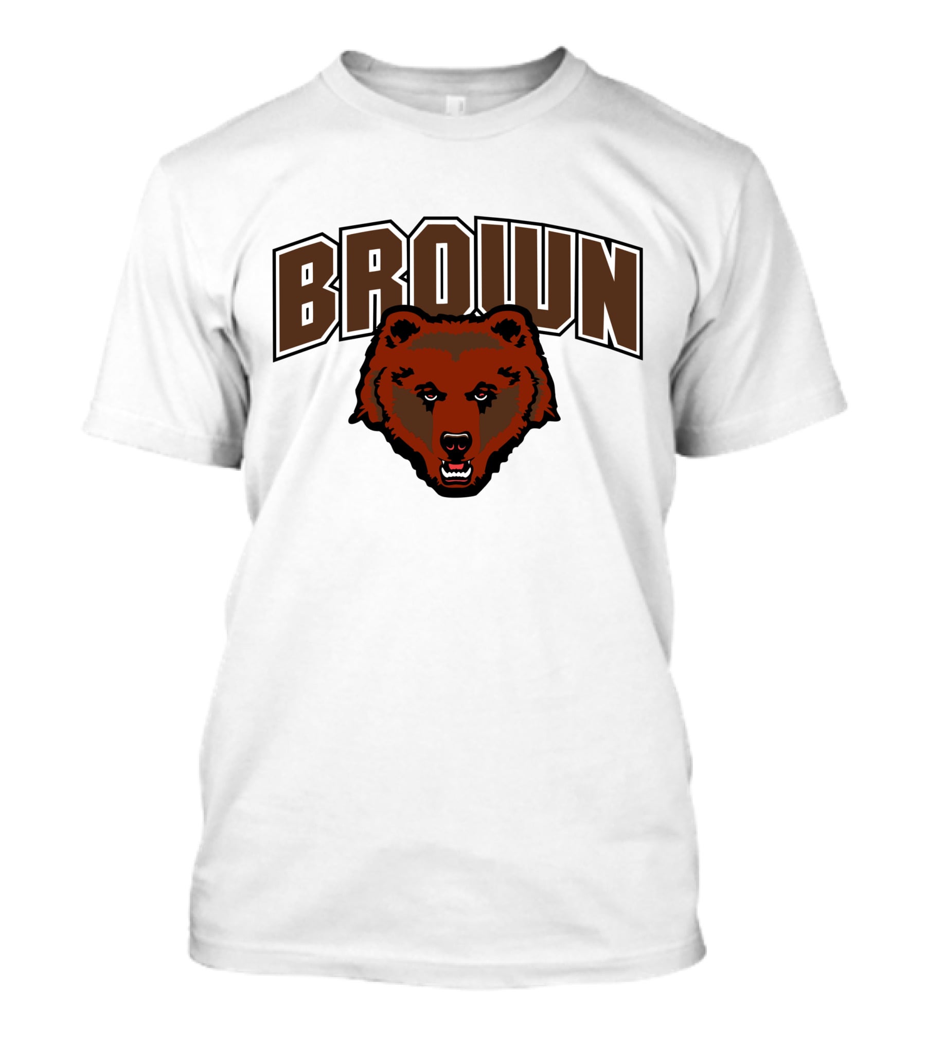 Brown Bears Bruin Mascot T-Shirt