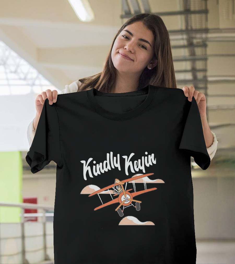 Kindly Keyin Flying Adventure Bi-Plane T-Shirt