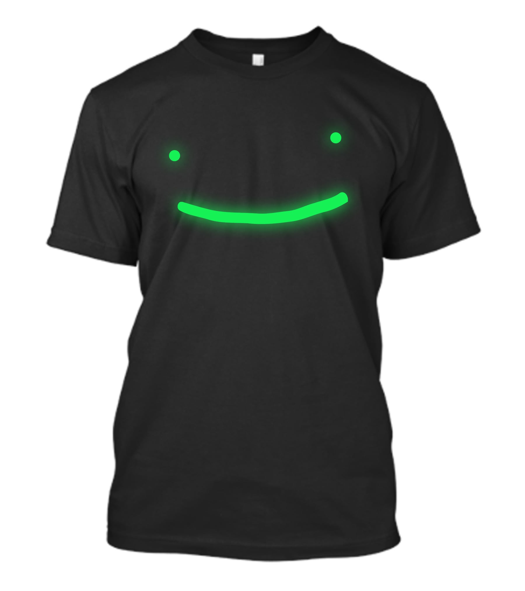 Dream Merch Glow Smiley Face T-Shirt