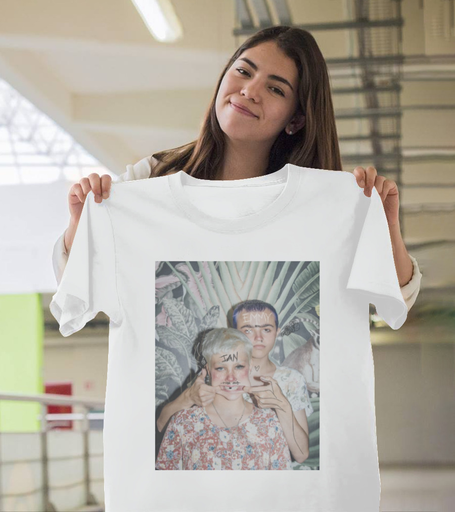 Emmy Lan Ian Faces Emmy Hartman Defaced Merch T-Shirt