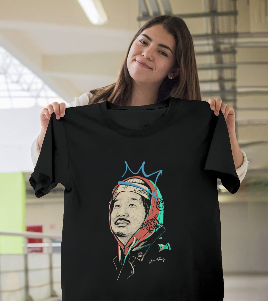 Bobby Lee Slept King Crown Art With Signature T-Shirt