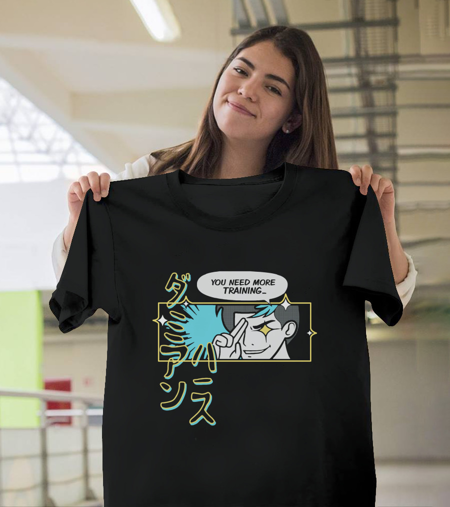 Damien Haas You Need More Training Anime T-Shirt