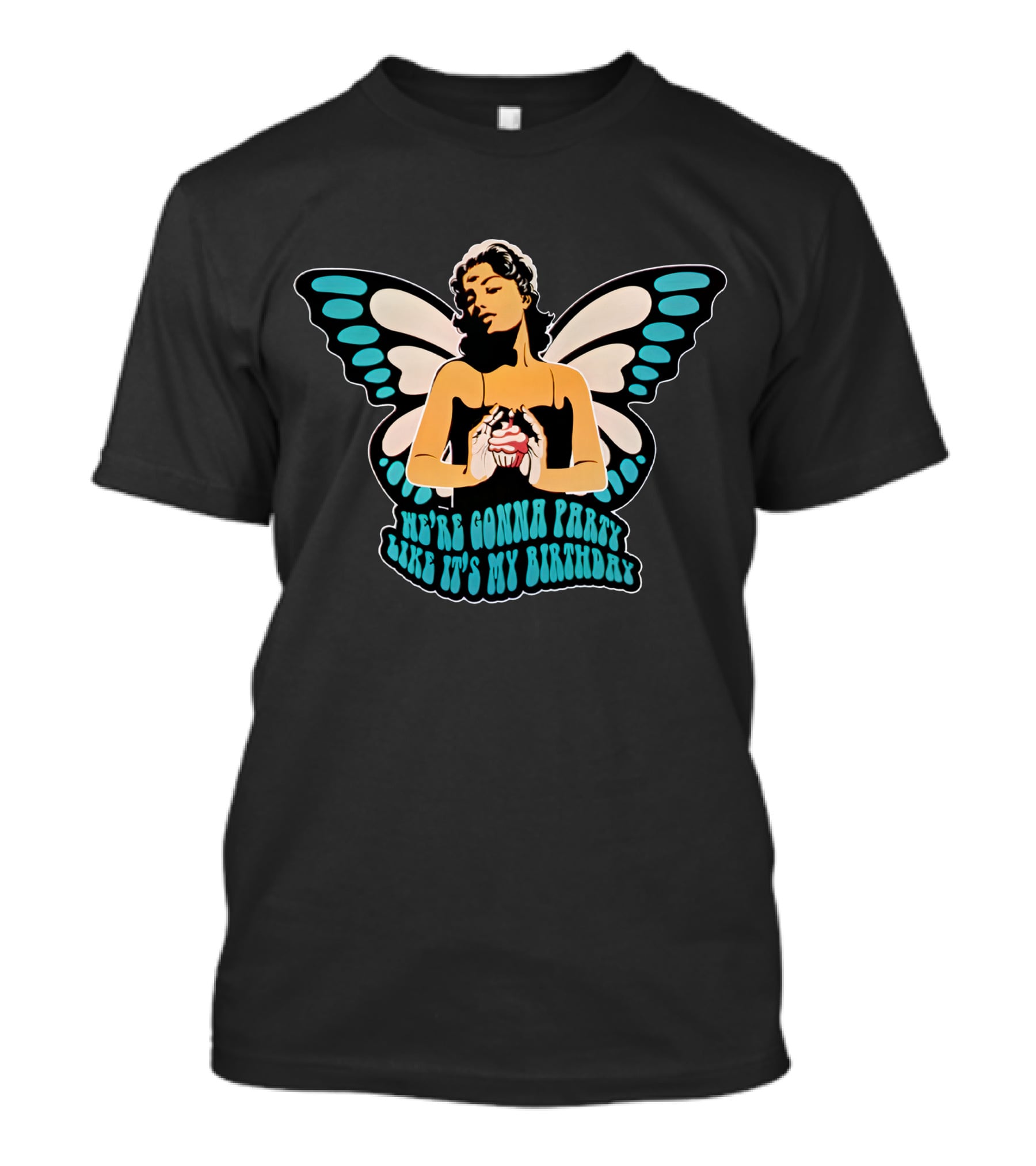 Sarah Baska Merch SB Angel We're Gonna Party Like It's My Birthday T-Shirt