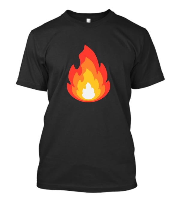 Sapnap Layered Fire Flame T-Shirt