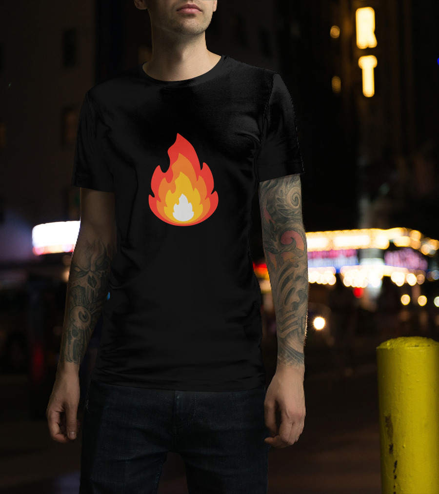 Shop The Sapnap Fire Merch Store Layered Flame T-Shirt