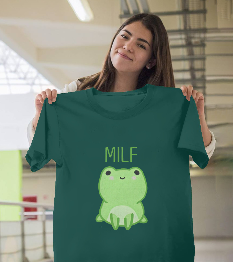 Shop The Man I Love Fwogs MILF Merch Store T-Shirt