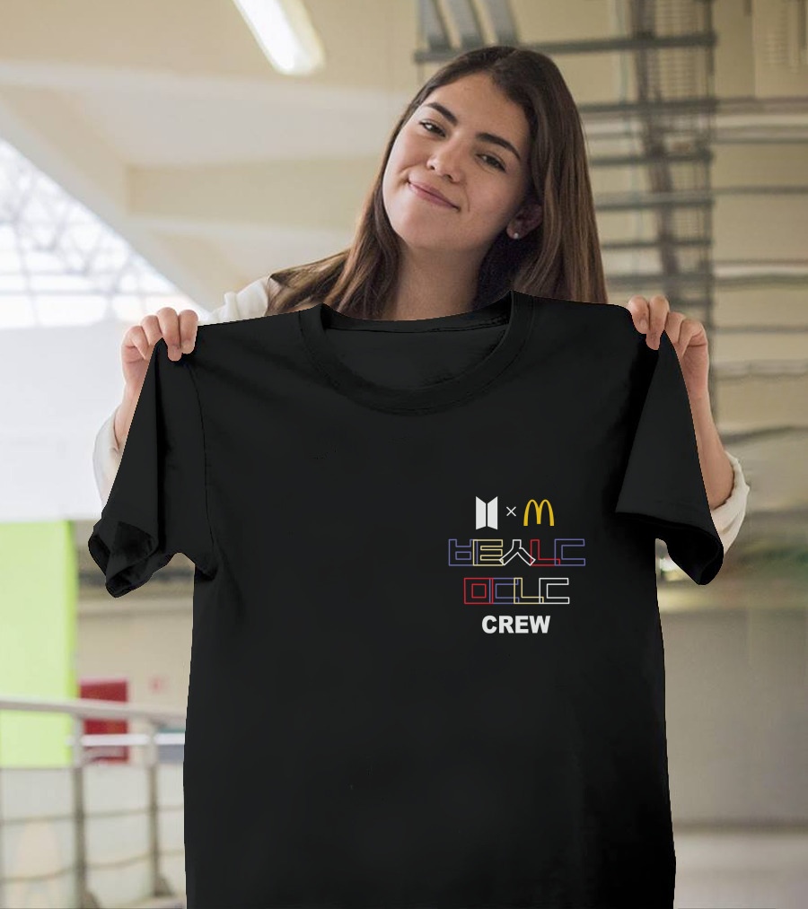 McDonald's X BTS Collaboration Crew T-Shirt