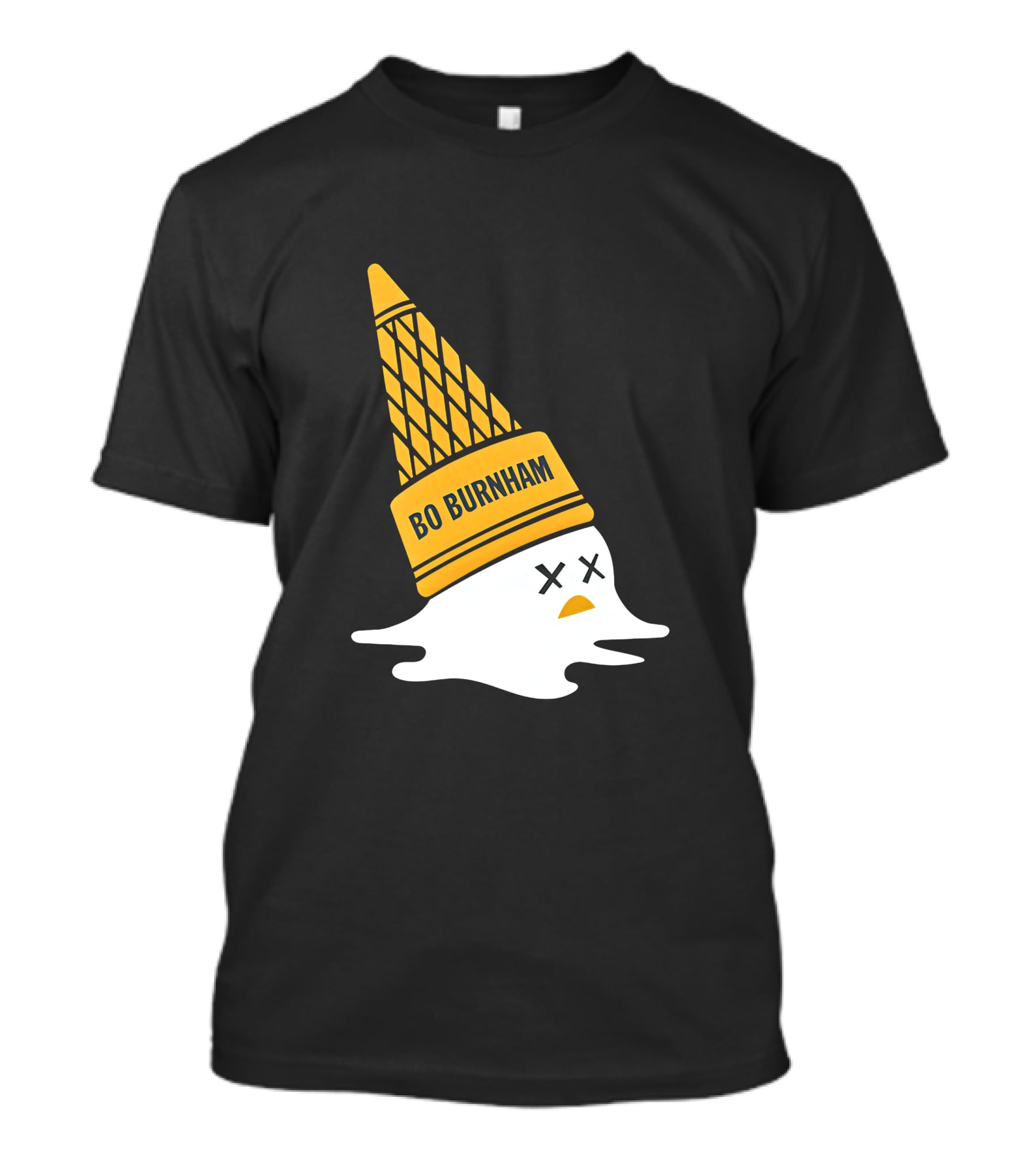 Bo Burnham Melting Ice Cream Cone Emoji Face T-Shirt