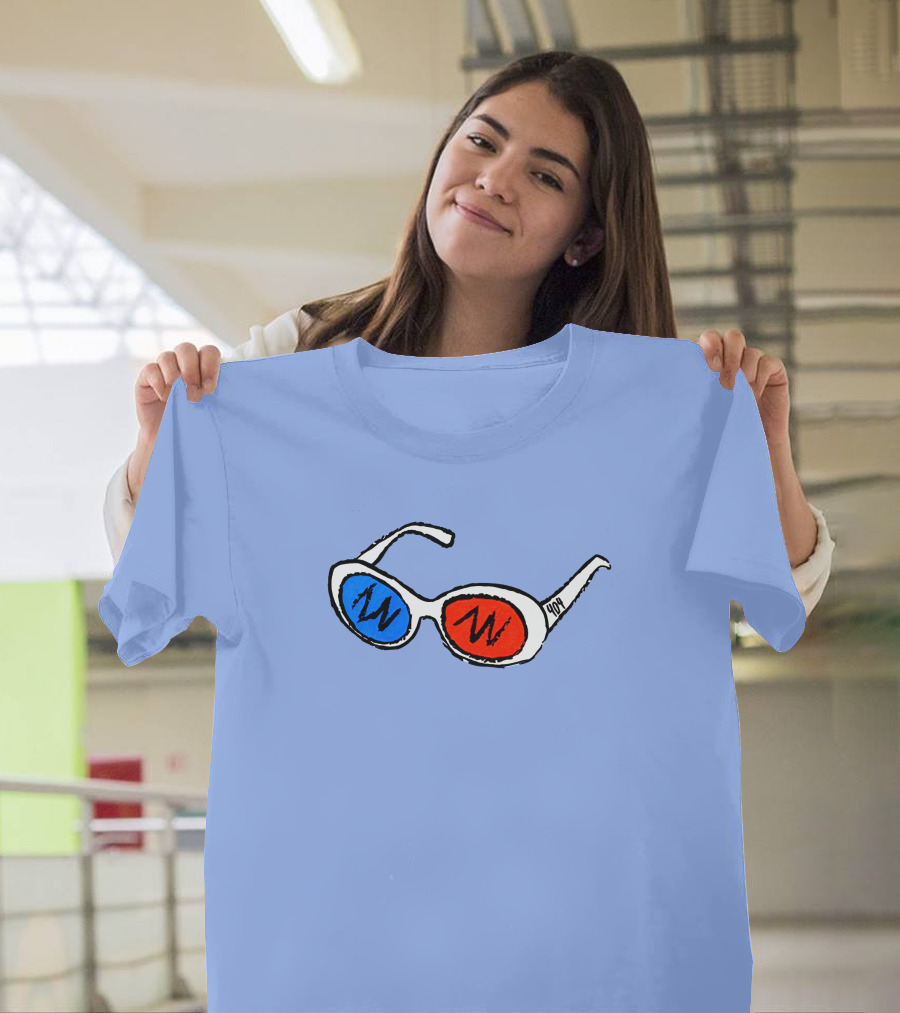 George Not Found 3D Glasses Icon Merch Store T-Shirt
