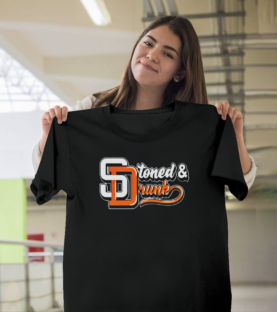 Stoned and Drunk LifeBeingDest Refuse The Brand SD T-Shirt
