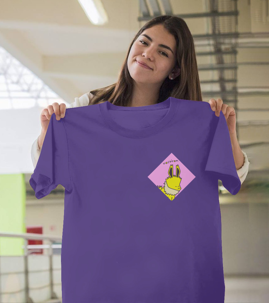 Whatstheirface Volt'ron Yellow Electric T-Shirt