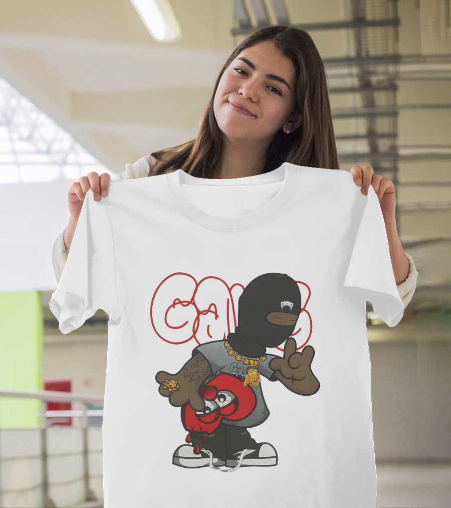 Glo Gang Character With Tattoo And Sneaker T-Shirt