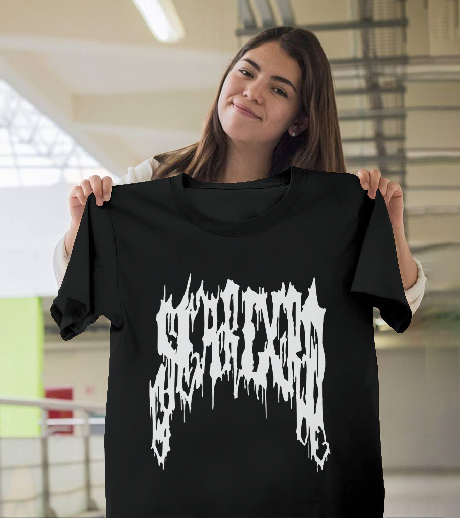 Scarlxrd Merch Metal Iconic Dripping Font T-Shirt