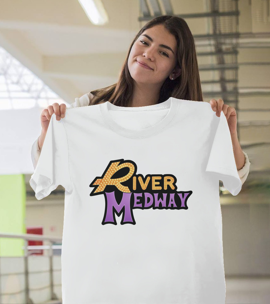 River Medway Merch Shop Bold Lettering T-Shirt