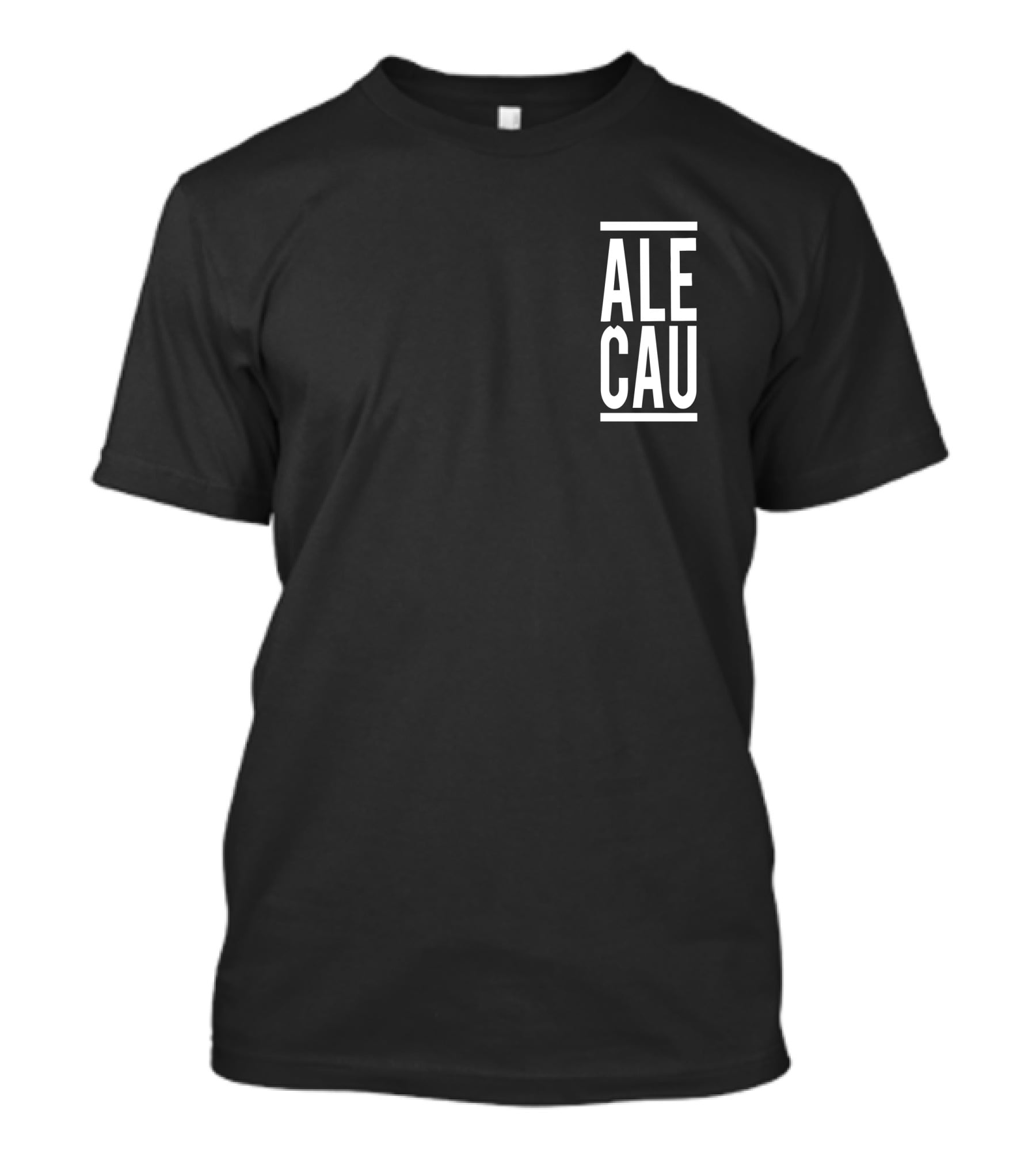 Duklock Alečau Gomerch Minimalist Text T-Shirt