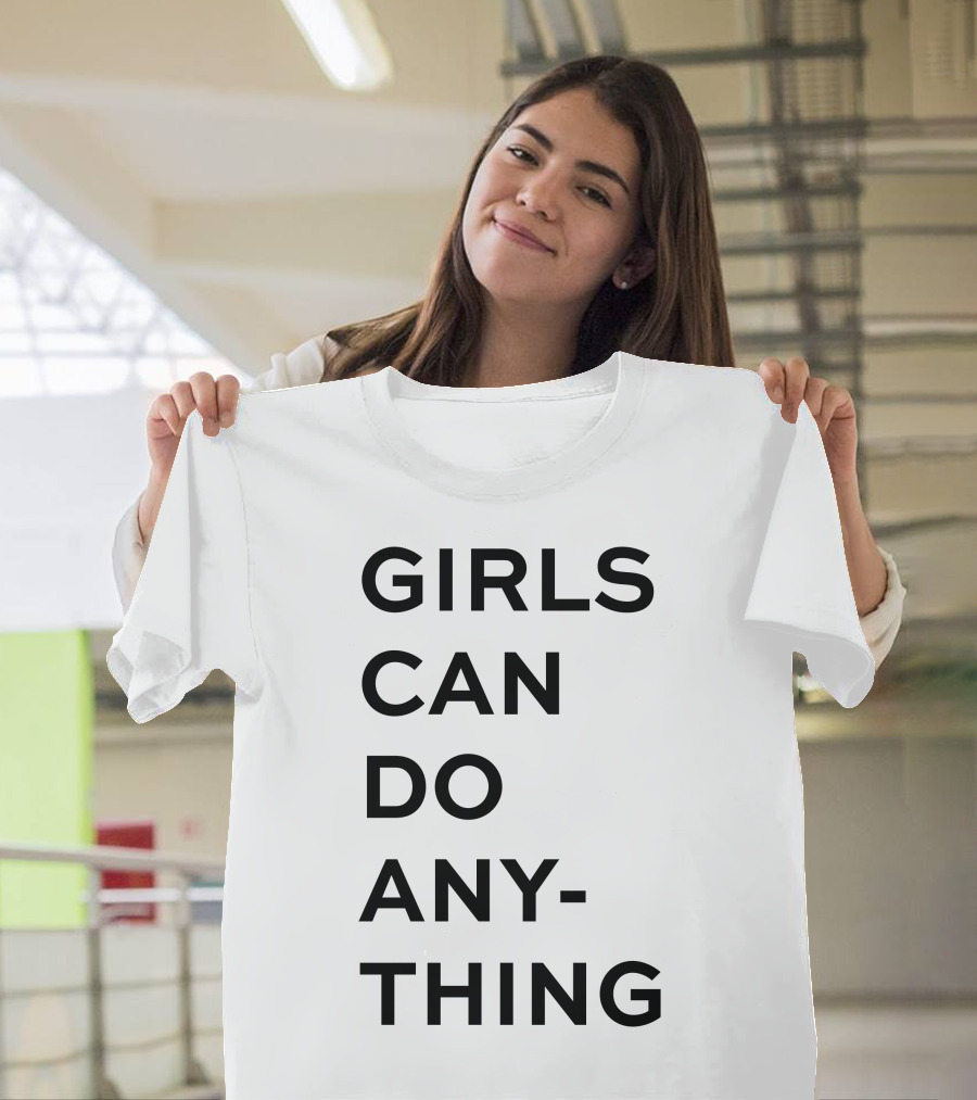 Girl Can Do Anything Girls Rock SB Amplify Women's History Month ZADIG&VOLTAIRE T-Shirt
