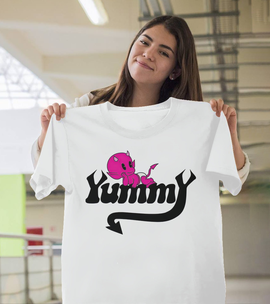 Yummy Pink Devil Tara Yummyy Merch T-Shirt