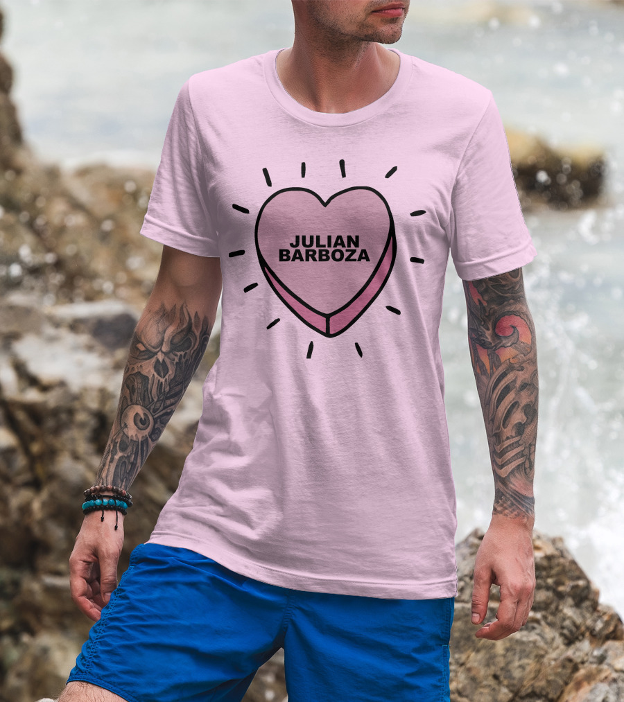 JULIAN BARBOZA HEART T-Shirt